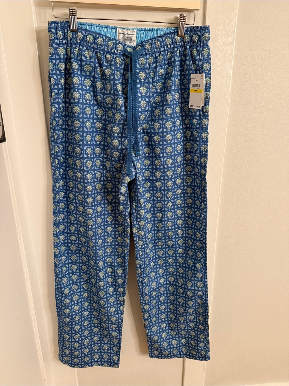 🌴 NWT Tommy Bahama Tropic Palm Tree Woven Boxer Pants M